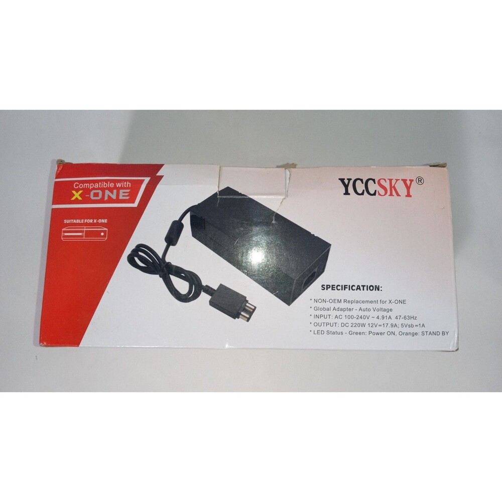 YCCSKY Power Supply Brick for Xbox One - Replacement for Xbox One Power Supply